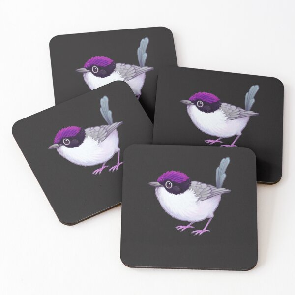Item preview, Pride Birds Purple-Crowned Fairywren designed and sold by faurcyballas.
