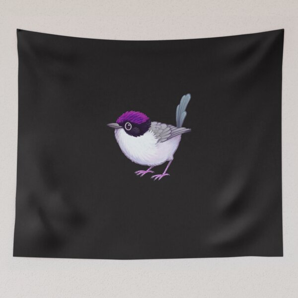 Item preview, Pride Birds Purple-Crowned Fairywren designed and sold by faurcyballas.