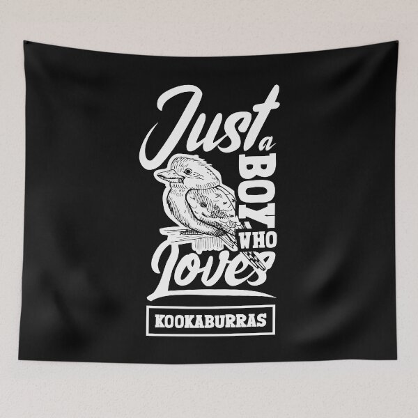 Aperçu de l'œuvre Ornithologie Ornithologie Juste un garçon qui aime les Kookaburras créée et vendue par ShopTheStyle.