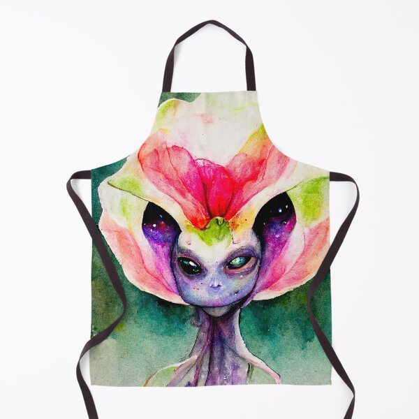 Item preview, Florrie the Watercolor Flower Monster designed and sold by pixelista.