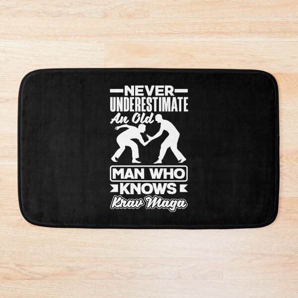 Item preview, Martial Arts Self Defense Krav Maga Old Man designed and sold by ShopTheStyle.