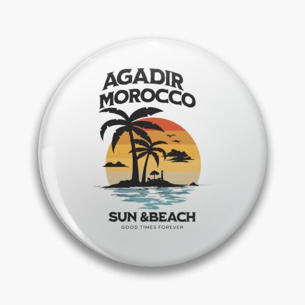 Artikelvorschau, Agadir, marokkanische Stadt des Surfens, Sonne und Strände entworfen und verkauft von PrintArticles.