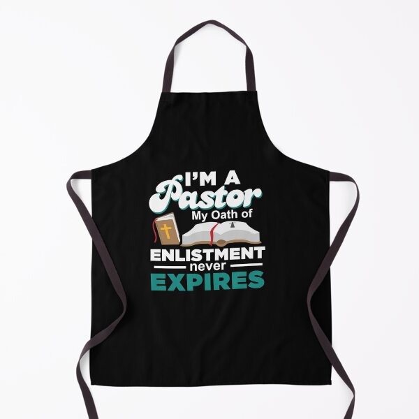 Artikelvorschau, Pastor Eid der Einberufung Lustiger Theologe Prediger entworfen und verkauft von StrongShirts.
