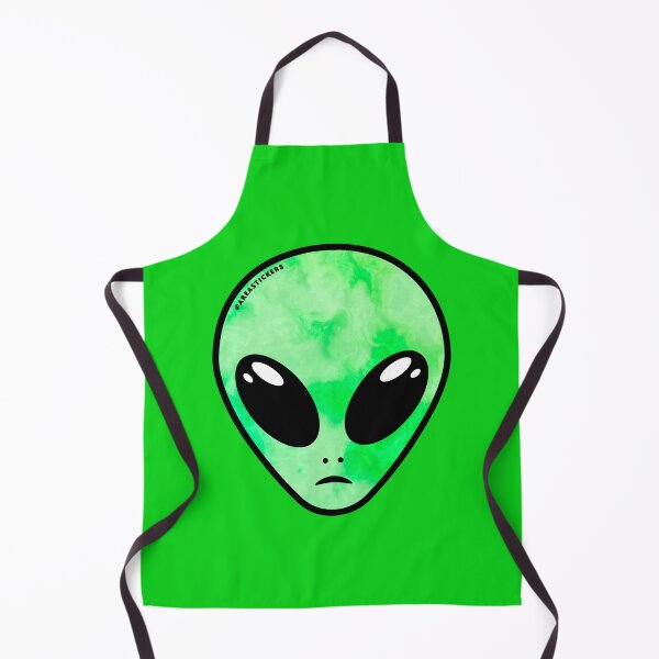 Item preview, Alien head - Green Gas skin designed and sold by AreaStickers.