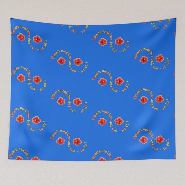Item preview, Universal law of nature: flowers need sun and love - me too - photo - motto design designed and sold by kikidu21.