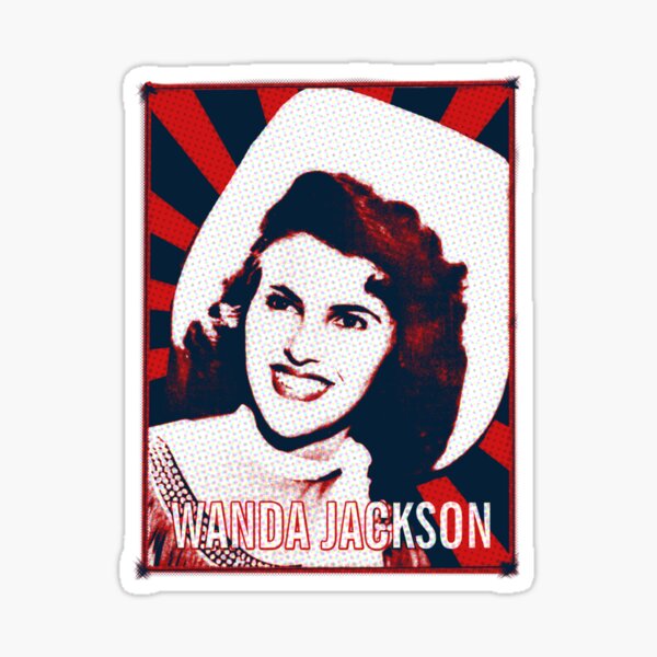 Wanda Jackson Stickers For Sale Redbubble