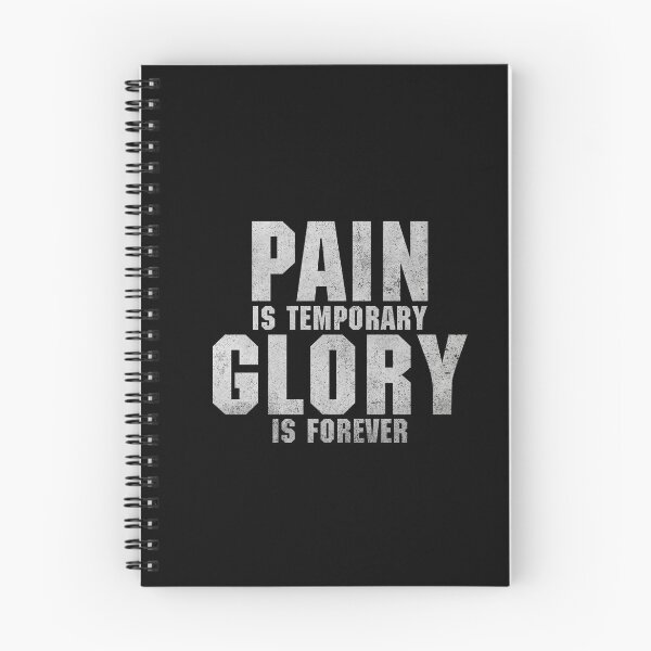 Item preview, Pain Is Temporary, Glory Is Forever designed and sold by Boomroom.