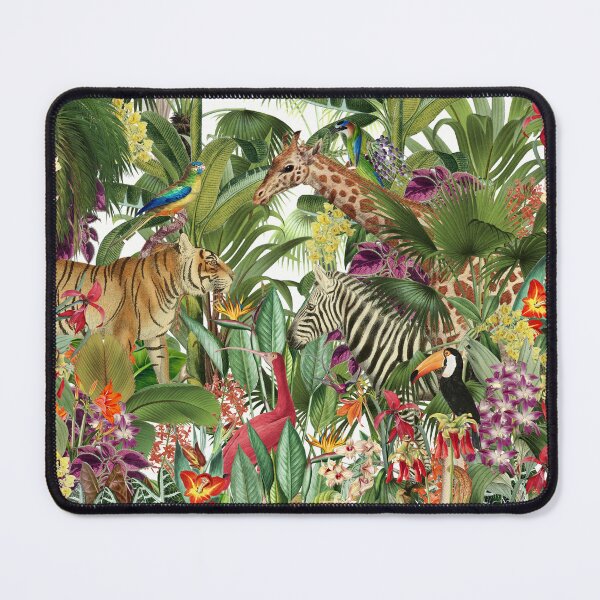Item preview,  Vintage Tropical Eden on White designed and sold by meggydesigns.