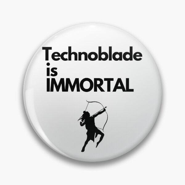 Item preview, Technoblade ( immortal ) designed and sold by MarsClothings.