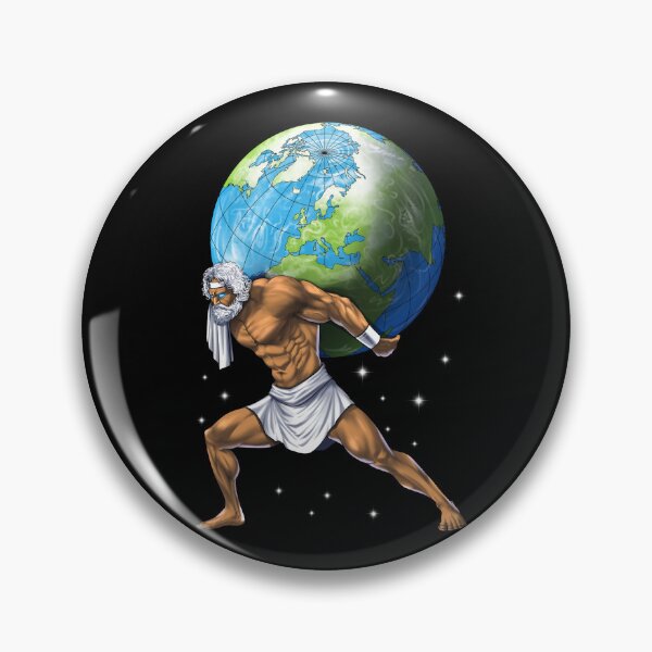 Item preview, Greek Mythology God Atlas designed and sold by underheaven.