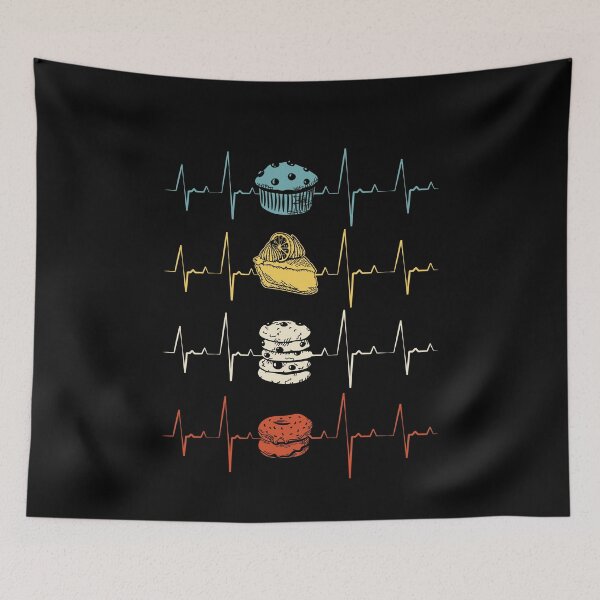 Item preview, Pastry Chef Baking Baker Muffin Heartbeat designed and sold by ShopTheStyle.
