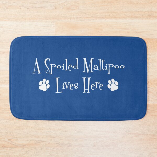 Item preview, A Spoiled Maltipoo Lives Here designed and sold by jaycartoonist.