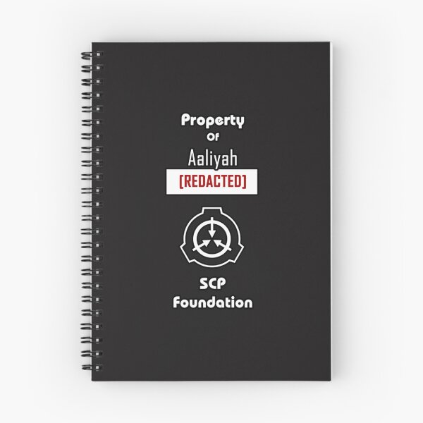 Item preview, Property of Aaliyah [REDACTED] SCP Foundation designed and sold by faurcyballas.