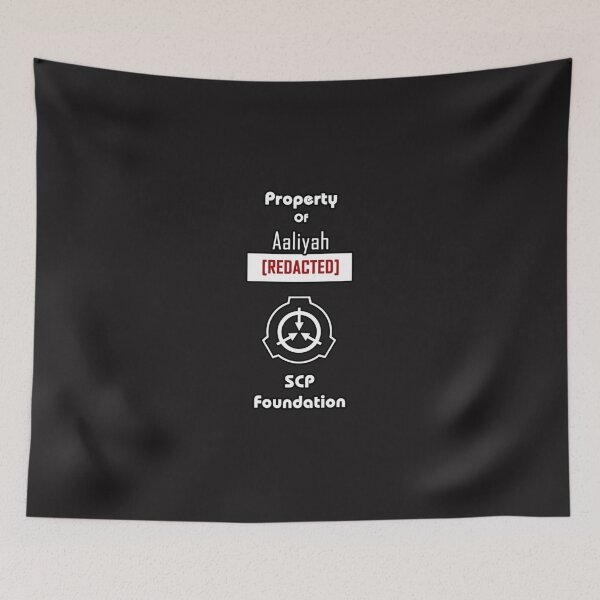 Item preview, Property of Aaliyah [REDACTED] SCP Foundation designed and sold by faurcyballas.