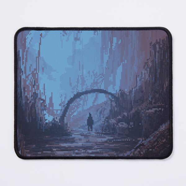 Item preview, Pixel art landscape exo planet designed and sold by RebeccaCeleste.