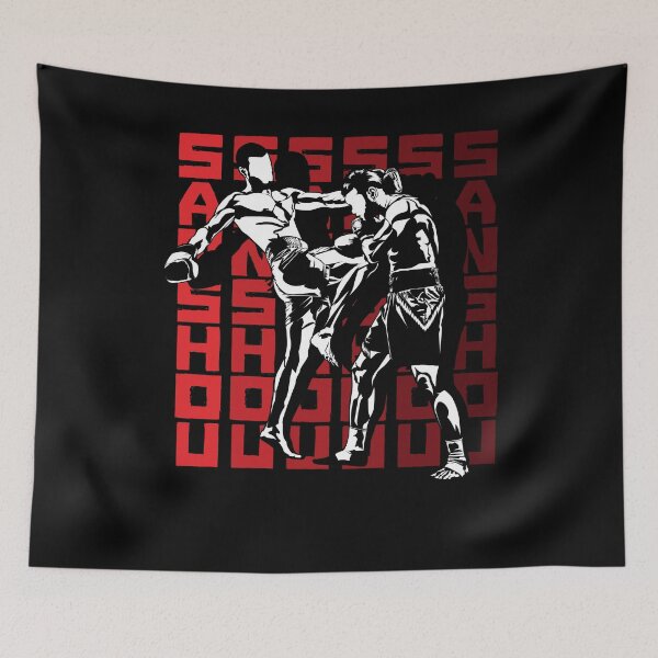 Item preview, Chinese Martial Arts Chinese Boxing Sanda Sanshou Kickboxer designed and sold by ShopTheStyle.
