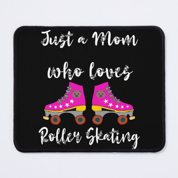 Item preview, Just A Mom Who Loves Roller Skating Sticker designed and sold by monica45je.