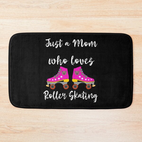 Item preview, Just A Mom Who Loves Roller Skating Sticker designed and sold by monica45je.