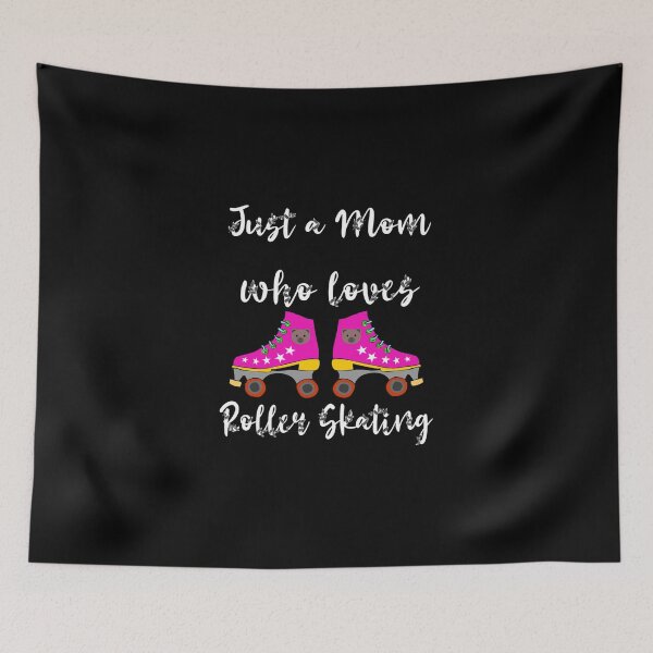 Item preview, Just A Mom Who Loves Roller Skating Sticker designed and sold by monica45je.