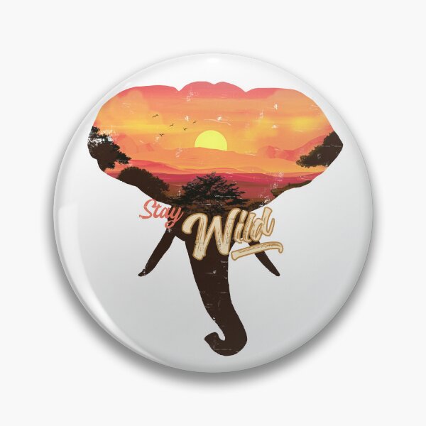 Artikelvorschau, Bleiben Sie wilder Elefant Savannah Sunset Night entworfen und verkauft von · GAMING SOUL ·.