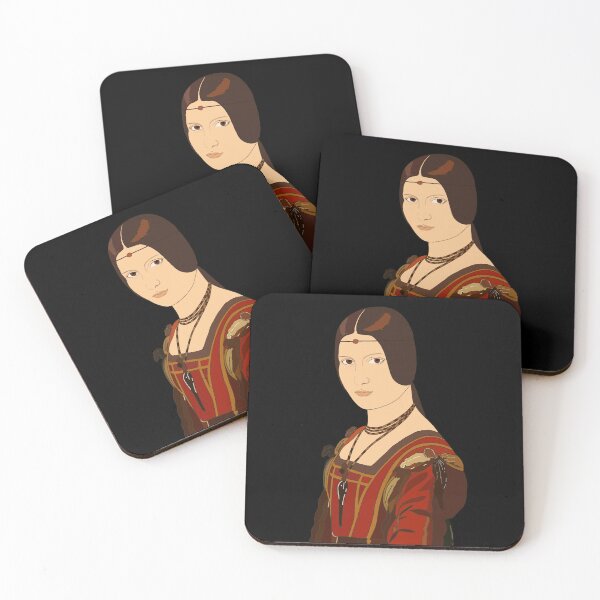 Item preview, Inspired by Leonardo da Vinci’s La Belle Ferronniere designed and sold by IdinDesignShop.