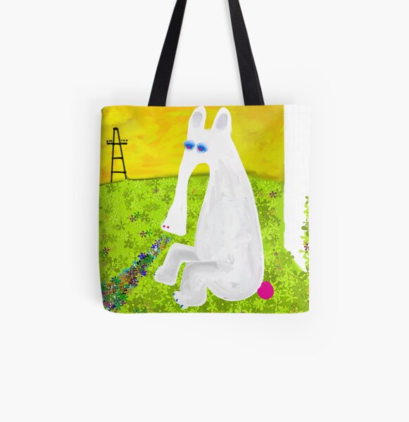 Anteater In Love All Over Print Tote Bag