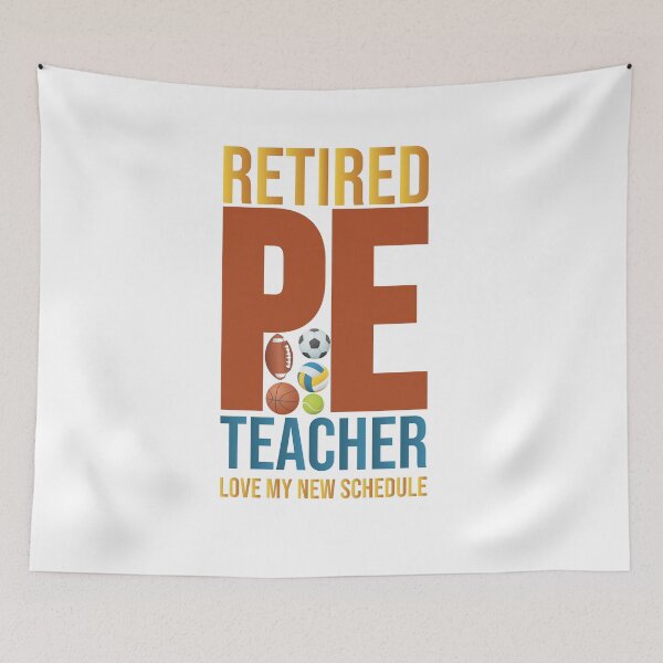 Item preview, Funny Retired Pe Teacher Love My New Schedule designed and sold by Med ing.