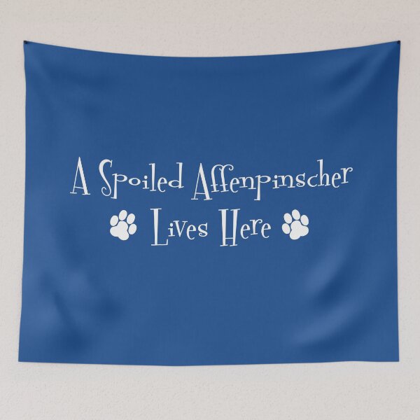 Item preview, A Spoiled Affenpinscher Lives Here designed and sold by jaycartoonist.