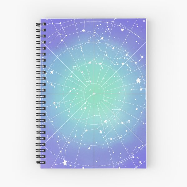 Item preview, Northern Hemisphere Star Map (Blue Cloud Gradient) designed and sold by Astroport.