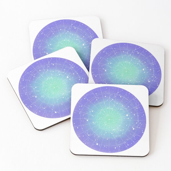 Item preview, Northern Hemisphere Star Map (Blue Cloud Gradient) designed and sold by Astroport.