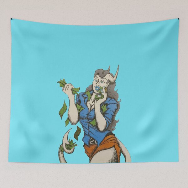 Item preview, "I am simply what the people call... A material girl?" designed and sold by Brighttusk.