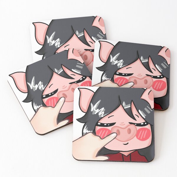 Item preview, The Pig from Dead by Daylight Chibi Style Art designed and sold by LunaAndRosa.