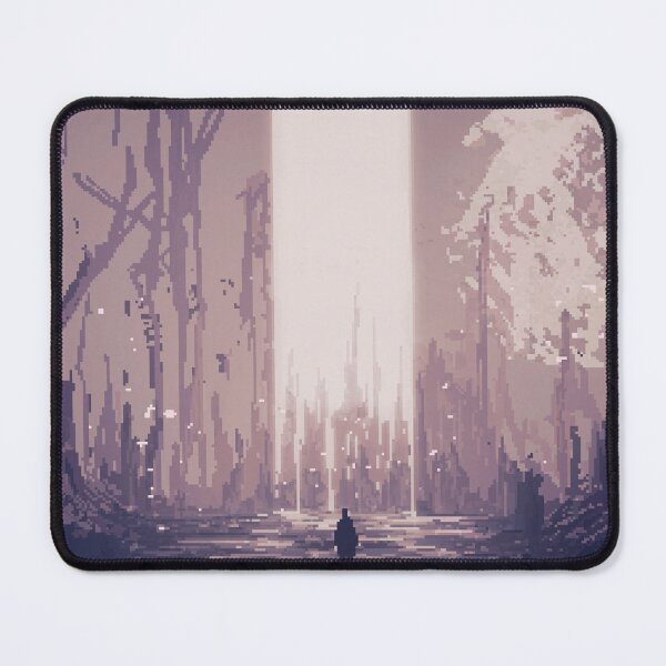 Item preview, Pixel Art "Sakura Vibes" Landscape designed and sold by RebeccaCeleste.