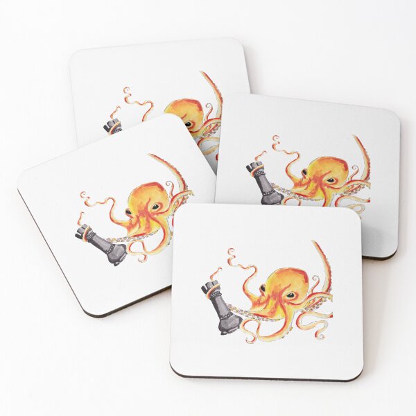 Item preview, Un pulpo luchando contra una torre - Edición limitada | Regalo perfecto designed and sold by cymkadebbie.