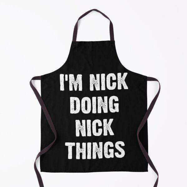 Item preview, Vintage I am Nick Doing Nick things Bold Typography designed and sold by garniturex.