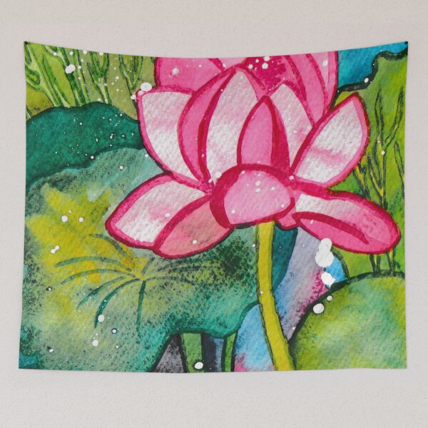 Item preview, Pink Water Lily designed and sold by Niina  Niskanen.