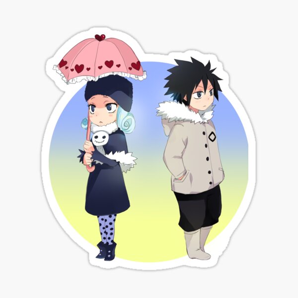 Sticker Gruvia Redbubble