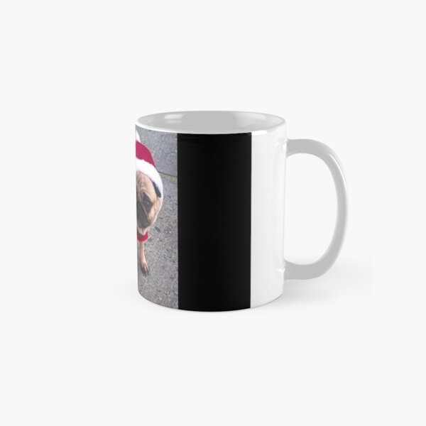 Santa pug Classic Mug
