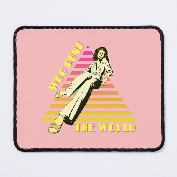 Item preview, Who runs the world The future is female feminist woman empowered girl power designed and sold by DesignsbyMona.
