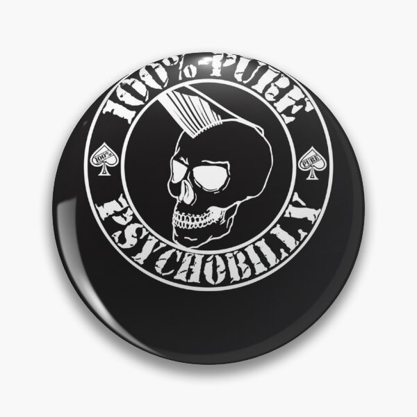 Artikelvorschau, Reiner Psychobilly - weißer Stempel entworfen und verkauft von faurcyballas.