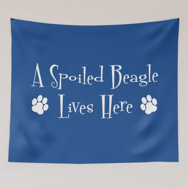 Item preview, A Spoiled Beagle Lives Here designed and sold by jaycartoonist.