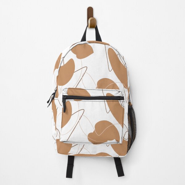 Item preview, Hand painted abstract shapes modern seamless pattern in neutral tones designed and sold by tiana-geo.