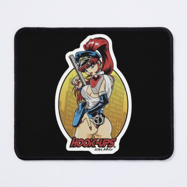 Item preview, Vintage Anime Girl Hook Ups Skate Brand Cartoon Hookups Hook-Ups Sexy Animated Cop Police Sti designed and sold by janlzmaude.