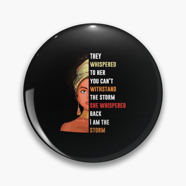 Item preview, Womens I Am Storm They Whispered To Her You Can't Withstand designed and sold by haselshirt.