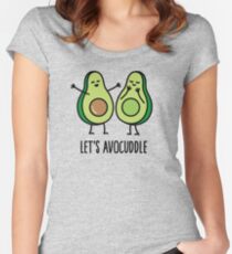 Let's avocuddle Women's Fitted Scoop T-Shirt