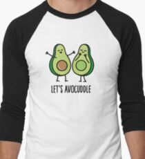 Let's avocuddle Men's Baseball ¾ T-Shirt
