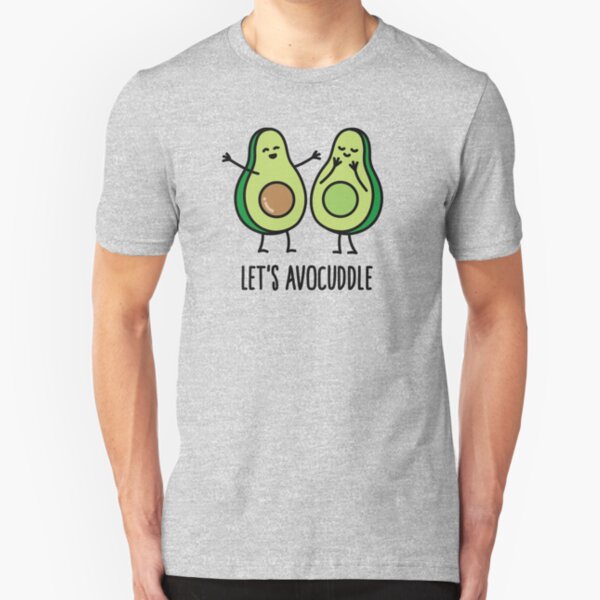 Let's avocuddle Slim Fit T-Shirt