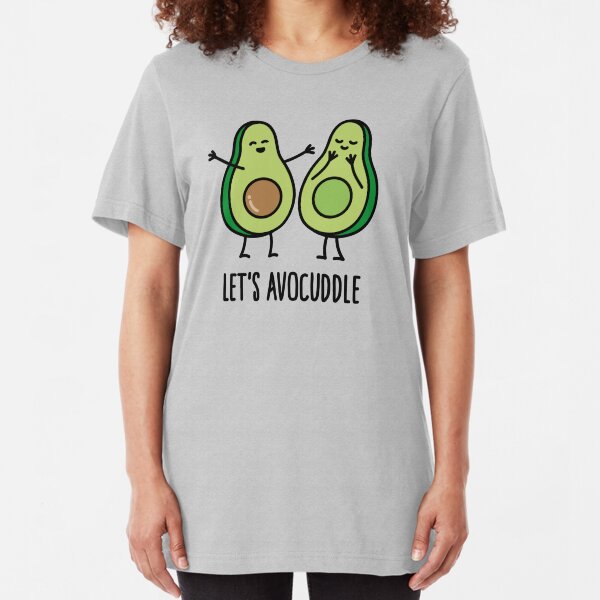 Let's avocuddle Slim Fit T-Shirt