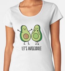 Let's avocuddle Women's Premium T-Shirt