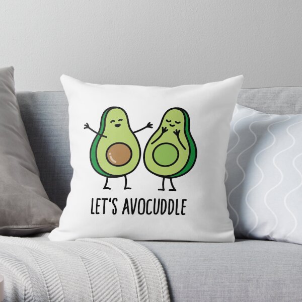 avocado cuddle pillow